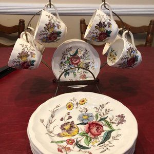 COPELAND GREAT BRITAIN  GAINSBOROUGH DINNER SET